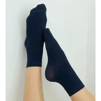 Dámské punčochy Dámské ponožky Fit - 2 páry - Uni / tmavě modrá