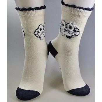 Dámské ponožky Dámské vlněné ponožky Ada - 35-38 / smetanová