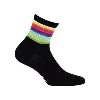 Dámské punčochy Dámské ponožky Barvy duhy - 39-41 / černá