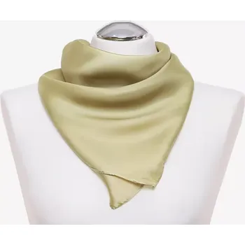 Šála Dámský šátek One Color - olivová světlá