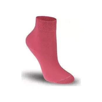 Dámské punčochy 100% bavlněné ponožky Romsek T - 35 / malinová