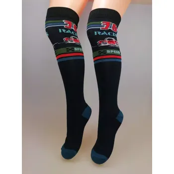 Dámské punčochy Chlapecké podkolenky Auto - 19-22 / tmavě modrá