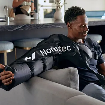 Cyklistické návleky Normatec Regenerační návleky na horní končetiny Normatec 3.0 černé