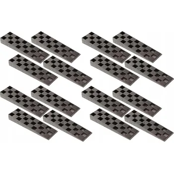 Plastové klíny pro okna dveře 150x44x20 mm sada 200 ks.