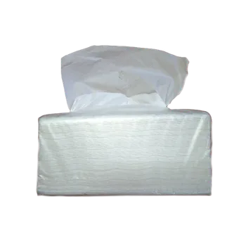 Papírový ručník Jednorázové papírové ručníky - 2vrstvé bílé - 20x18cm