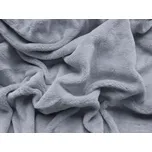 XPOSE® Mikroplyšové prostěradlo Exclusive - světle šedé 90x200 cm 175120291