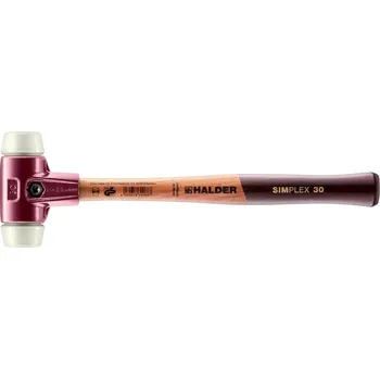 Palice Kladivo s měkkým čelem simplex nylon 30mm halder 3008.030