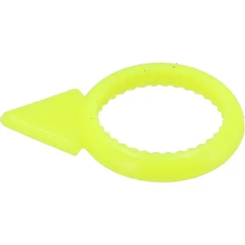 Poklice na kolo Kroužek matice kola s ukazatelem povolení - 32mm. žlutý