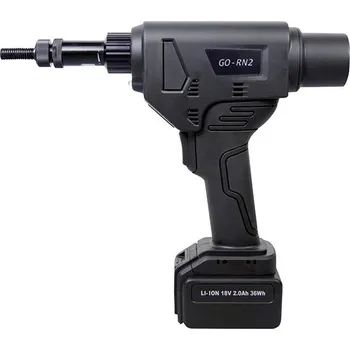 Aku nářadí na nýtovací matice go-rn 2 v kufříku 2 ah 36 w 2x akumulátor a nabíječka m8-12