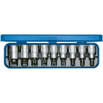 Gola sada Šroubováková hlavice sada 1/2" 9 ks inx 19 pm gedore