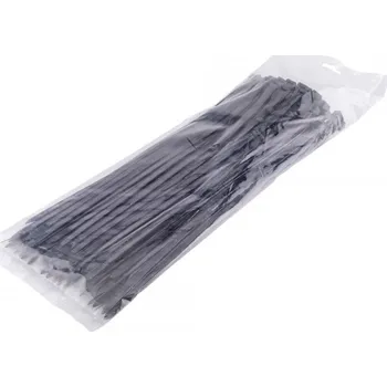 Nylonové stahovací pásky/trytytky Road-Teq rozměr: 7,6x350 mm, 100 ks, černé CTB-8X350 NTY