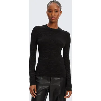 Dámský svetr Dámský svetr HUGO Satero 50542604 černý Velikost: XL