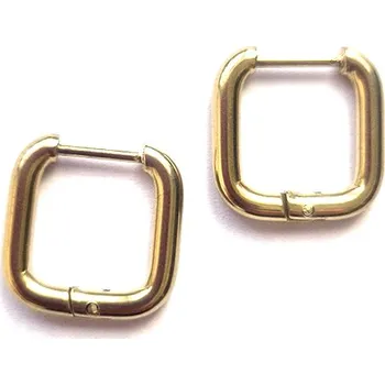 Dárková krabička SWITCH IT kroužky čtverce zlaté základní ocelové kroužky