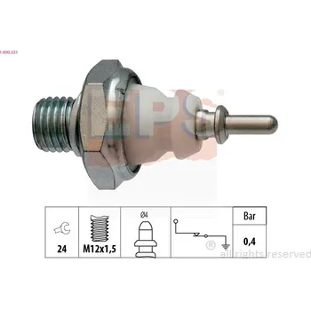 Olejový tlakový spínač EPS 1.800.221