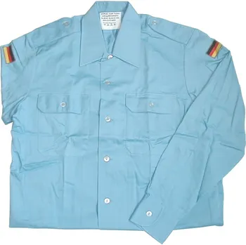 Pánská košile Bundeswehr Košile BORD MARINE BW dlouhý rukáv SVĚTLEMODRÁ použitá
