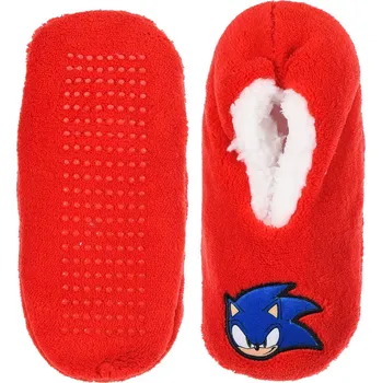 Chlapecké bačkory Pantofle Sonic červené 31/34