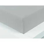 XPOSE® Jersey prostěradlo - šedé 200x220 cm 214460968