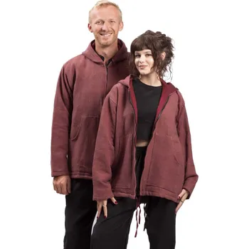 Dámská mikina Bunda s kapucí NEPA bordó II. 2XL