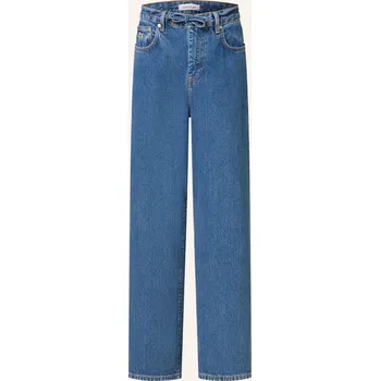 Dámské džíny Lacoste Dámské Wide Leg Džíny, 36l medium blue, 34