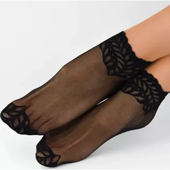 Dámské ponožky Dámské ponožky SN035 - 36-41 / černá