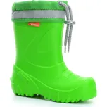 Demar Mammut zelená s vlněnou vložkou barefoot holínky Velikost boty (EU): 31, Vnitřní délka boty: 195, Vnitřní šířka boty: 78