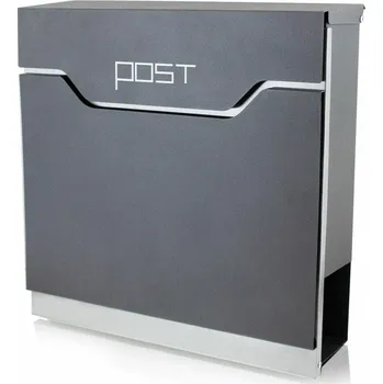 Železářství Velká poštovní schránka na dopisy, práškově lakovaná, nápis POST MS16441