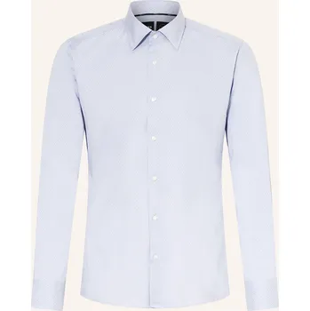 Pánská košile Boss Pánská Košile Hank Slim Fit, tmavě modrá / bílá, 38