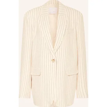 Dámské sako Leger Studio Dámský Dlouhý Blejzr Elaine, krémová / černá, 42