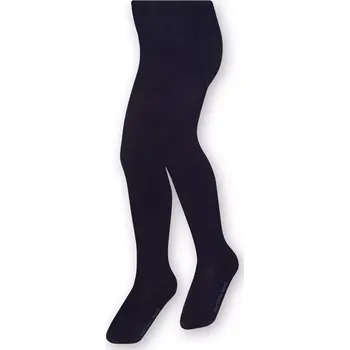 Dámské punčochy Dětské punčochy s merinem - 150-156 / tmavě modrá