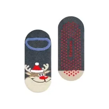 Dětské protiskluzové ťapky Reno - 29-31 / šedá