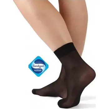 Dámské punčochy Dámské ponožky Napolo 20 DEN - 5 párů - Uni / černá