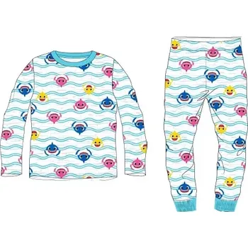 Chlapecké pyžamo Chlapecké pyžamo Baby Shark - 104 / šedá/tyrkys