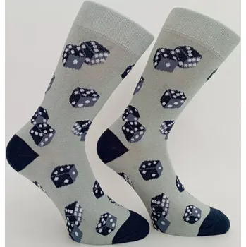 Dámské oblečení Dospělé ponožky Diced - 37-41 / šedá