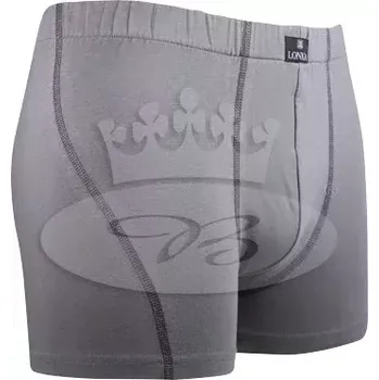 Pánské spodní prádlo Pánské boxerky Kamil - XL / šedá