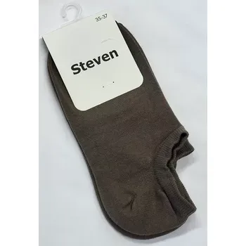 Dámské ponožky Dámské kotníkové ponožky 073 - 38-40 / hnědá