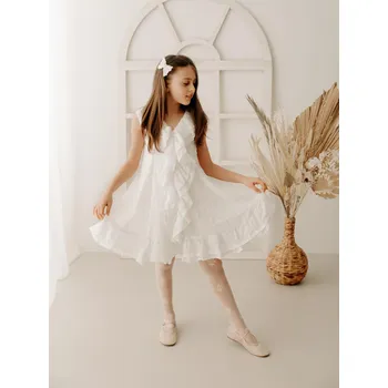 Dámské punčochy Dívčí punčochy Angela 15 DEN - 152-158 / světle růžová