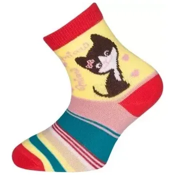 Dětské ponožky Minda - 14-18 / červená