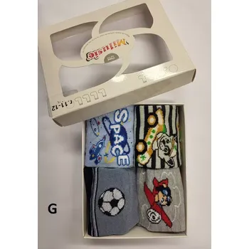 Dámské punčochy Kojenecké ponožky v krabičce CH - 17-19 / G