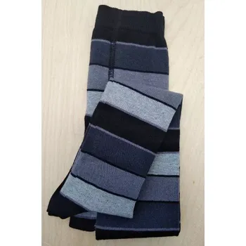 Dětské proužkované punčocháče Tomík - 110-116 / černá