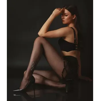 Dámské punčochy Dámské punčocháče Spotlight 20 den - 5 (XL) / černá