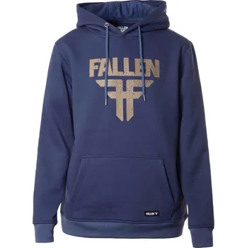 Pánská mikina FALLEN mikina - Insignia Hoodie Blue Almond (BLUE/ALMOND)