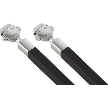 Příbor Luxusní dřevěné hůlky s odkladačem Alessandro - Alessi