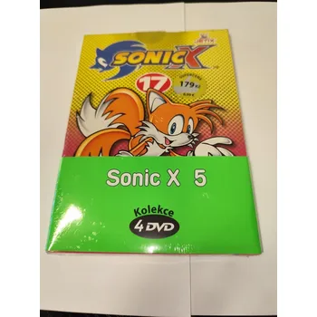 Sběratelská edice filmů Sonic X 5 - kolekce 4 DVD