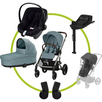Kočárek CYBEX Balios S Lux Stormy Blue