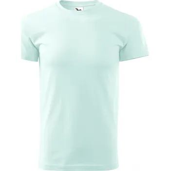 MALFINI Základní pánské bezešvé bavlněné triko Malfini Barva: modrá ledová, Velikost: 4XL