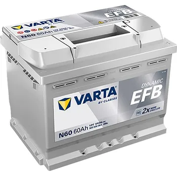 Auto-moto baterie Autobaterie VARTA Blue Dynamic EFB 12V 60Ah 640A 560 500 064