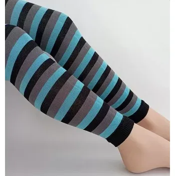 Dámské oblečení Dětské bambusové legíny Stela - 98-104 / tyrkysová