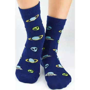 Chlapecké oblečení Chlapecké ponožky Ufo N - 23-26 / tmavě modrá