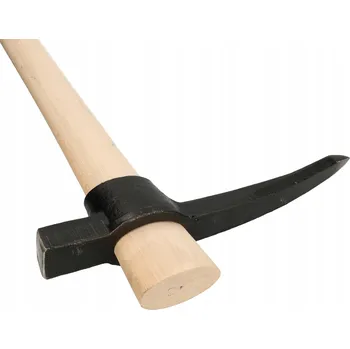 Krumpáč 1,5 jednoramenný kalený důlní krumpáč s hřídelí kotarbau černá