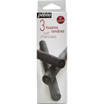 Pébéo sada uhlů, 3 ks, 13-15 mm